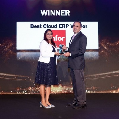  Infor vyhlášen nejlepším dodavatelem cloudového ERP