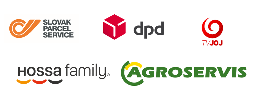 loga různorodých společností