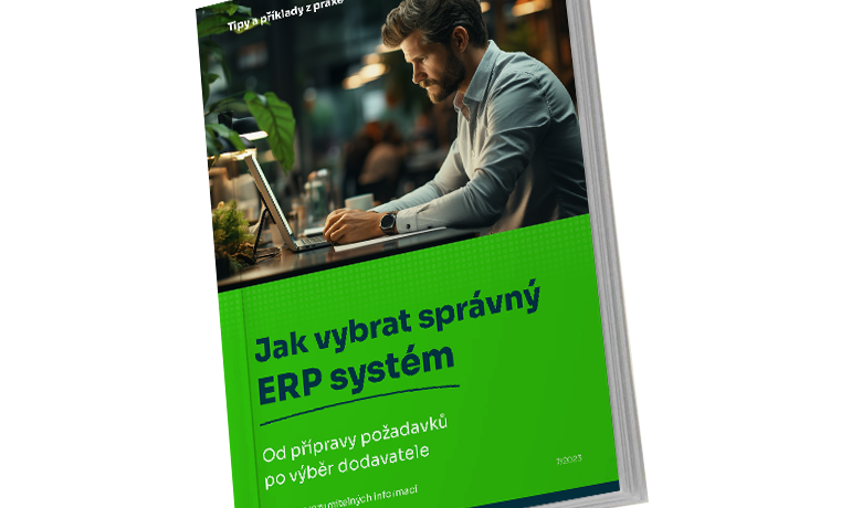 Brožura s názvem „Jak vybrat správný ERP systém“
